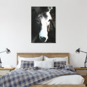 CUTE DONKEY CANVAS AFDRUK (Insitu (Slaapkamer))