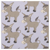 Cute Donkey custom kinderen fabric Stof (Swatch)