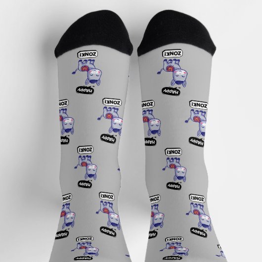 Cute Donkey Design Socks Sokken (Top)