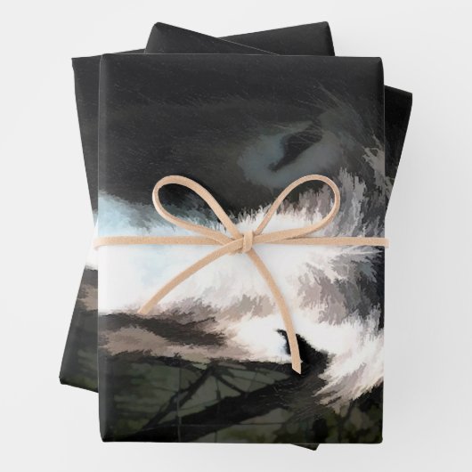 CUTE DONKEY INPAKPAPIER VEL (In situ)