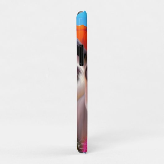 Cute Donkey met bloeiende cactus Case-Mate iPhone Case (Achterkant/rechts)