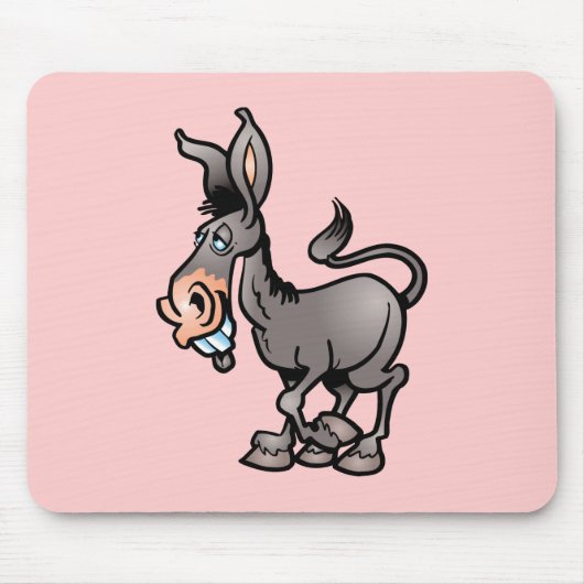 Cute Donkey Muismat (Voorkant)