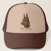 Cute donkey original lifelike tekening art trucker pet (Voorkant)