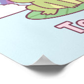 Cute Dont Froget to Smile Frog Poster (Hoek)