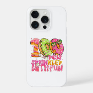 Cute Donut 100 dagen gestrooid met leuk school iPhone 15 Pro Case
