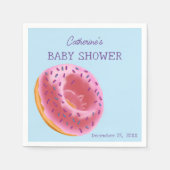 Cute Donut Baby shower Servet (Voorkant)