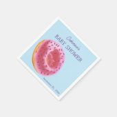 Cute Donut Baby shower Servet (Hoek)