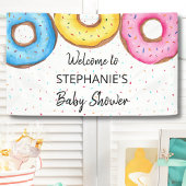 Cute Donut Baby shower Spandoek