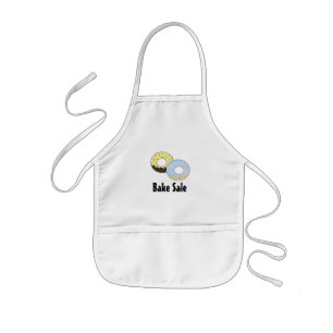 Cute Donut Bake Sale Design Kinder Schort
