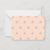 Cute Donut Classroom Valentine Card Notitiekaartje (Achterkant)