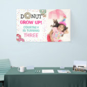 Cute Donut groeit omhoog | Foto van Birthday Spandoek (Beurs)