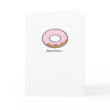 Cute Donut Illustratie | Kawaii Voedsel Kunst
