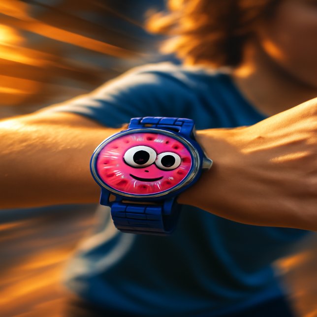 Cute Donut Kids Watch with Googly Eyes Horloge (Creator heeft geüpload)