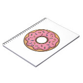 Cute Donut | Kinderen Notitieboek (Linkerzijde)