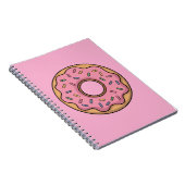 Cute Donut | Kinderen Notitieboek (Rechterzijde)