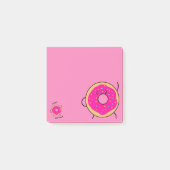 Cute Donut Novelty Pink Post-it® Notes (Voorkant)