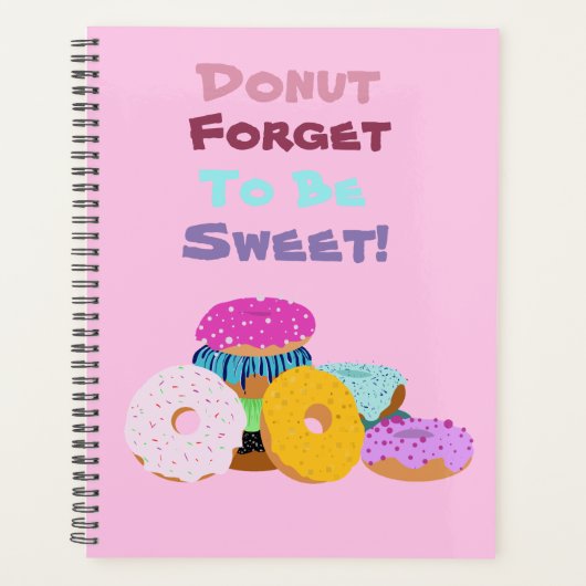 Cute Donut Planner (Voorkant)