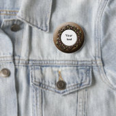 Cute Donut Ronde Button 5,7 Cm (In situ)