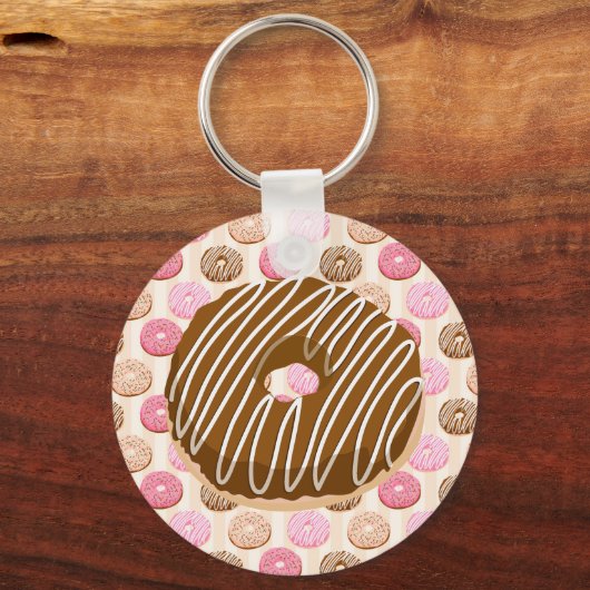 Cute Donut Sleutelhanger (Voorkant)