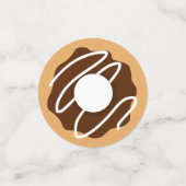 Cute Donuts Birthday Party Confetti (Kleine voorkant)