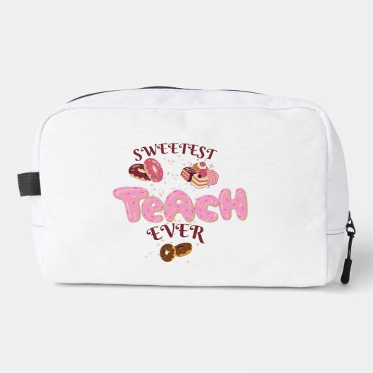 Cute Donuts Docentas Make-uptas Toilettasje (Voorkant)