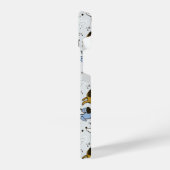 Cute Doodle Dog Patroon iPhone Hoesje (Linkerkant)