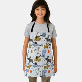 Cute Doodle Dog Patroon Schort (Insitu)