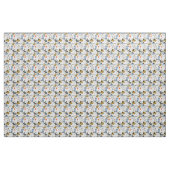 Cute Doodle Dog Patroon Stof (Yard (91,4 cm))