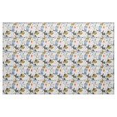 Cute Doodle Dog Patroon Stof (Fat Quarter)