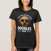Cute Doodle For Men Women Golden Doodle Labradoodl T-shirt (Voorkant)