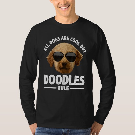 Cute Doodle For Men Women Golden Doodle Labradoodl T-shirt (Voorkant)