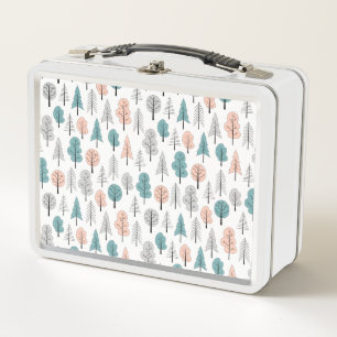 Cute Doodle Forest Pattern