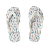 Cute Doodle Forest Pattern Kinder Teenslippers (Voetbed)