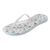 Cute Doodle Forest Pattern Teenslippers (Schuin)