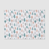 Cute Doodle Forest Pattern Tissuepapier (Voorkant)
