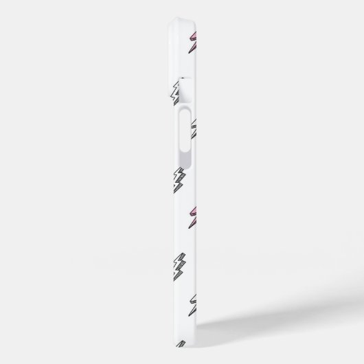 Cute Doodle Lightning Bolt Pattern Case-Mate iPhone Case (Achterkant / Links)