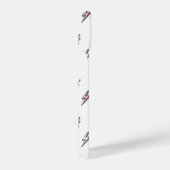 Cute Doodle Lightning Bolt Pattern iPhone Hoesje (Rechterkant)