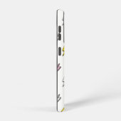 Cute Doodle Lightning Bolt Pattern Samsung Galaxy Hoesje (Rechterkant)