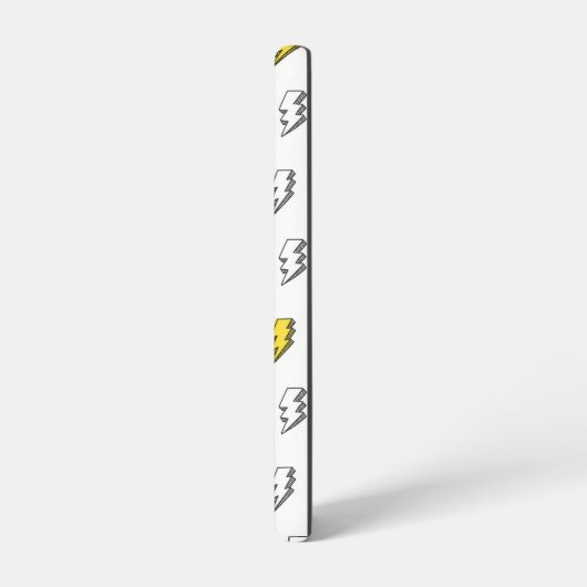 Cute Doodle Lightning Bolt Pattern Samsung Galaxy Hoesje (Linkerkant)