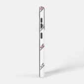 Cute Doodle Lightning Bolt Pattern Samsung Galaxy Hoesje (Rechterkant)
