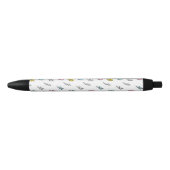 Cute Doodle Lightning Bolt Pattern Zwarte Inkt Pen (Voorkant)