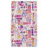 Cute Doodle Manicure Patroon Klein Cadeauzakje (Voorkant)