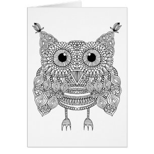 Cute Doodle Owl