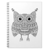 Cute Doodle Owl Notitieboek (Voorkant)