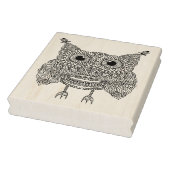 Cute Doodle Owl Rubberstempel (Stempel)