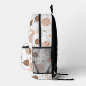Cute Doodle Planet Pattern Bedrukte Rugzak (Rechts)