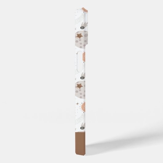 Cute Doodle Planet Pattern Case-Mate iPhone Case (Achterkant / Rechts)