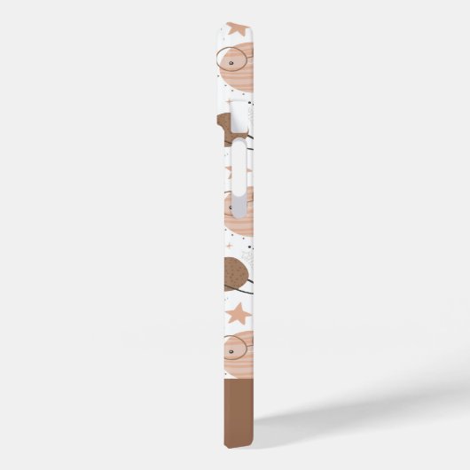 Cute Doodle Planet Pattern Case-Mate iPhone Case (Achterkant / Links)