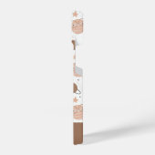 Cute Doodle Planet Pattern iPhone Hoesje (Linkerkant)