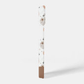 Cute Doodle Planet Pattern iPhone Hoesje (Rechterkant)